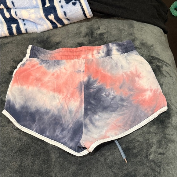 Source Unknown Tie-Dye Athletic Shorts - Pink and Blue - Picture 2 of 3